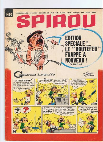 Spirou (journal) # 1410 - 