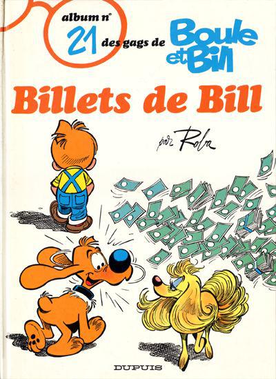 Boule et Bill # 21 - Billets de Bill