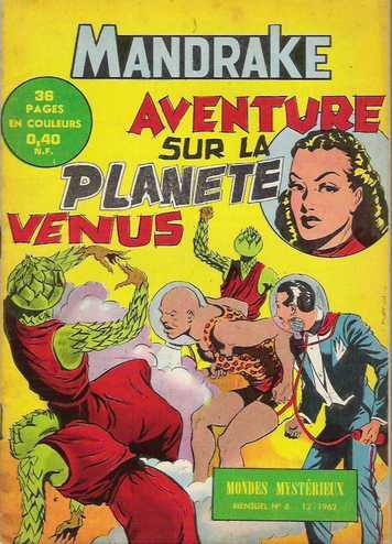 Mandrake # 6 - Aventure sur la planète vénus