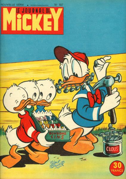 Le journal de Mickey (2ème série) # 107 - 
