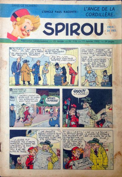 Spirou (journal) # 718 - 