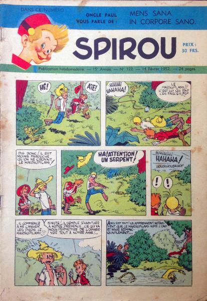 Spirou (journal) # 722 - 