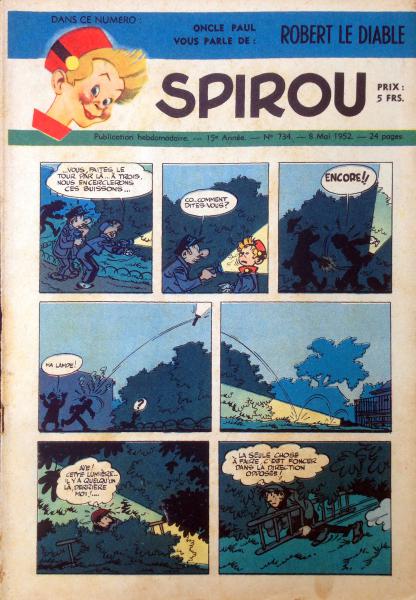 Spirou (journal) # 734 - 