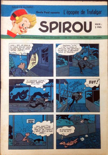 Spirou (journal) # 735 - 