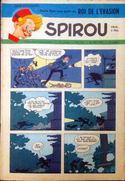 Spirou (journal) # 736 - 