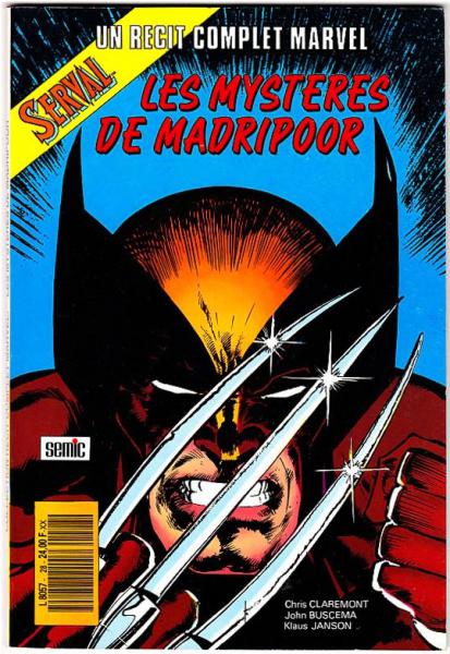 Un récit complet Marvel # 28 - Serval : les mystères de Madripoor