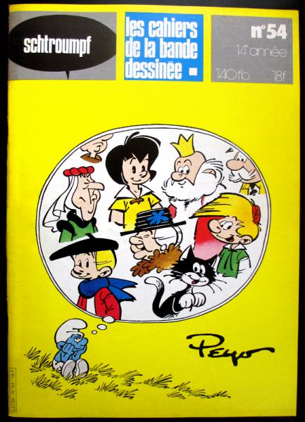 Schtroumpf - les cahiers de la bande dessinée # 54 - Spécial Peyo