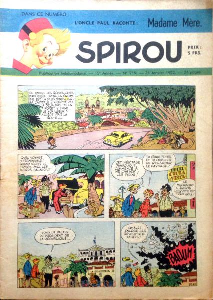 Spirou (journal) # 719 - 