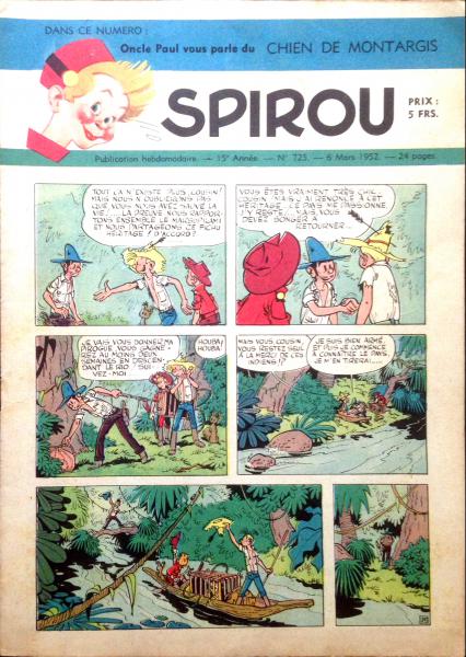 Spirou (journal) # 725 - 
