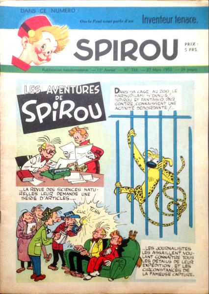 Spirou (journal) # 728 - 