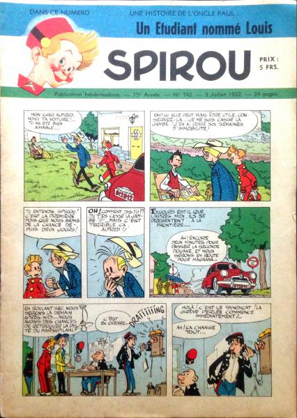 Spirou (journal) # 742 - 