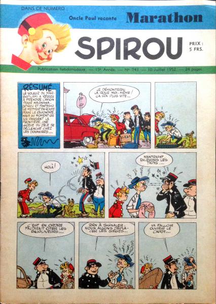 Spirou (journal) # 743 - 