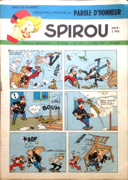 Spirou (journal) # 744 - 