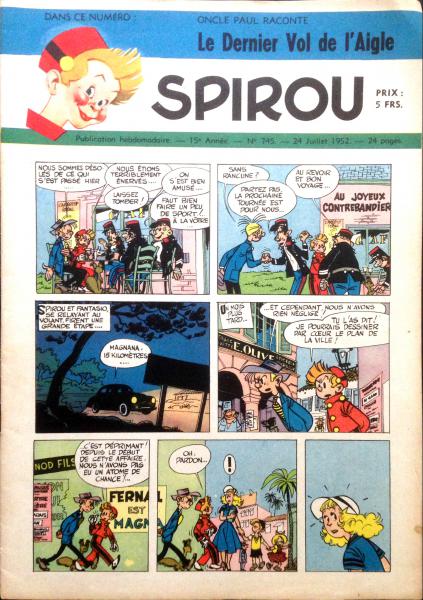 Spirou (journal) # 745 - 