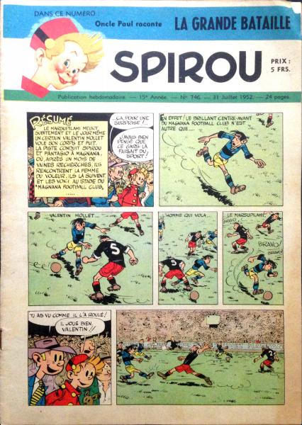 Spirou (journal) # 746 - 