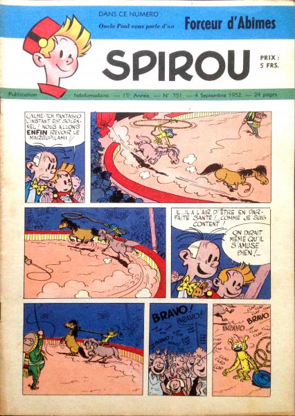 Spirou (journal) # 751 - 