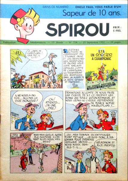 Spirou (journal) # 754 - 