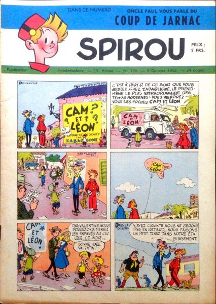 Spirou (journal) # 756 - 
