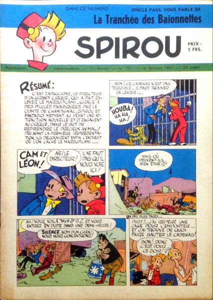 Spirou (journal) # 757 - 