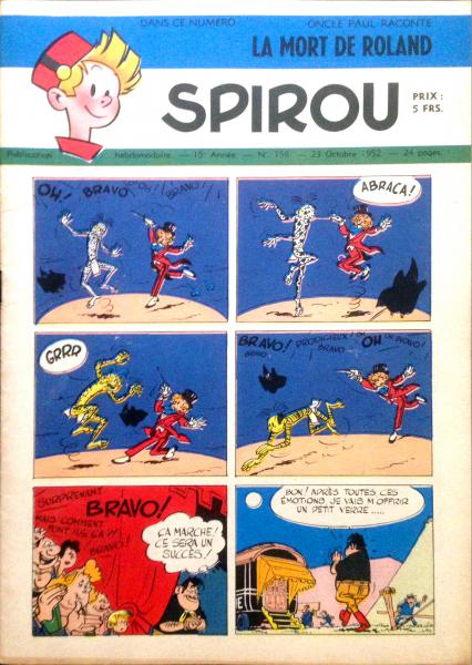 Spirou (journal) # 758 - 