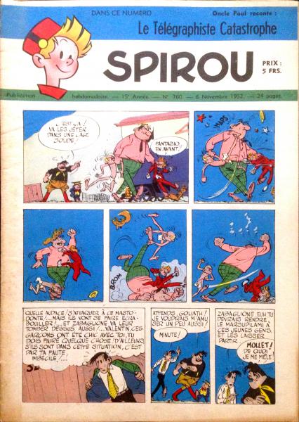 Spirou (journal) # 760 - 