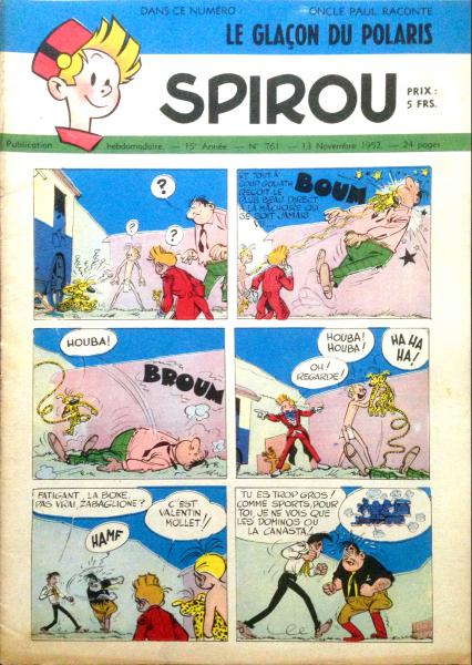Spirou (journal) # 761 - 