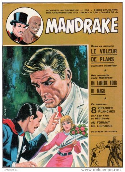 Mandrake # 357 - Le Voleur de plans