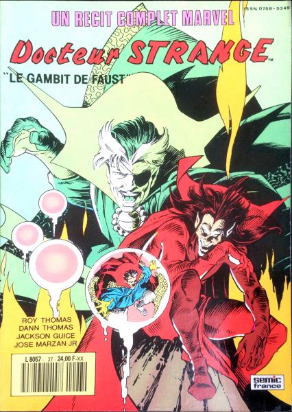 Un récit complet Marvel # 27 - Docteur Strange - le gambit de Faust