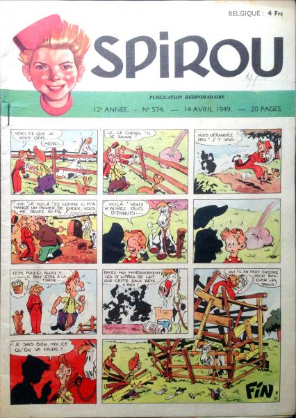 Spirou (journal) # 574 - 