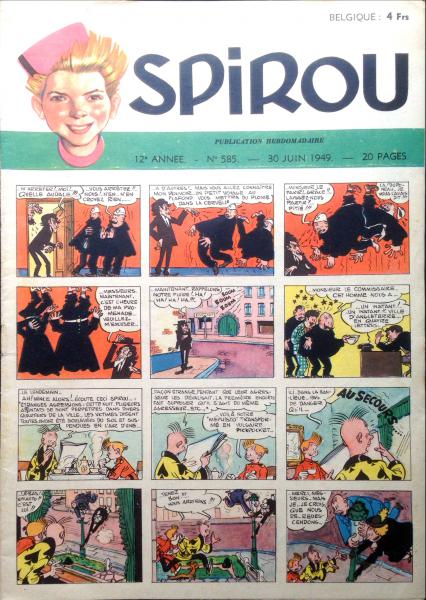Spirou (journal) # 585 - 