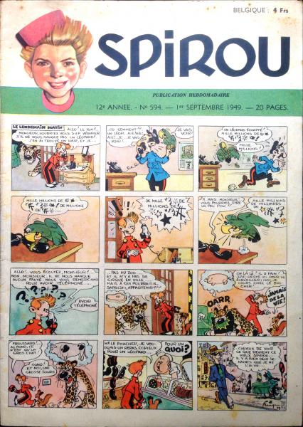 Spirou (journal) # 594 - 