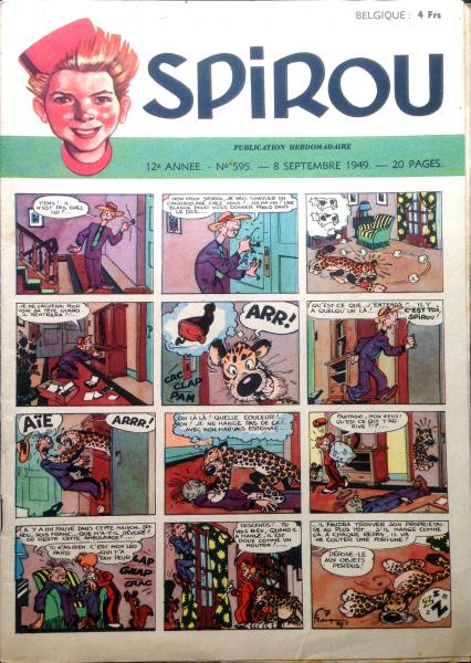 Spirou (journal) # 595 - 