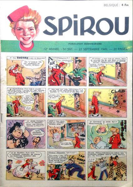 Spirou (journal) # 597 - 