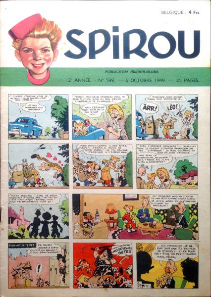 Spirou (journal) # 599 - 