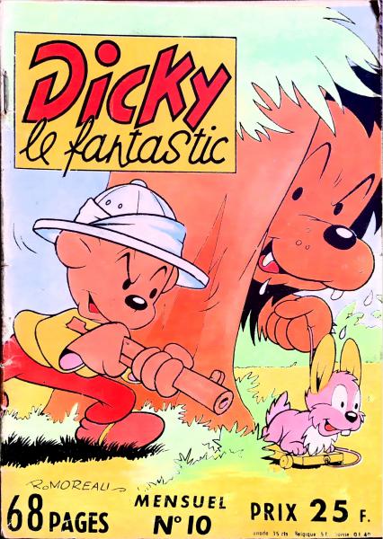 Dicky le fantastic (Noir et blanc) # 10 - Dicky chasse le fauve
