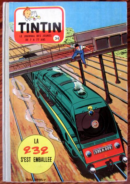Tintin Français (recueils) # 34 - Recueil éditeur n°34