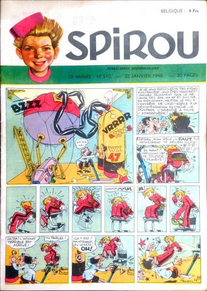 Spirou (journal) # 510 - 