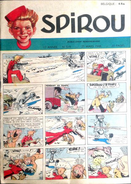 Spirou (journal) # 519 - 