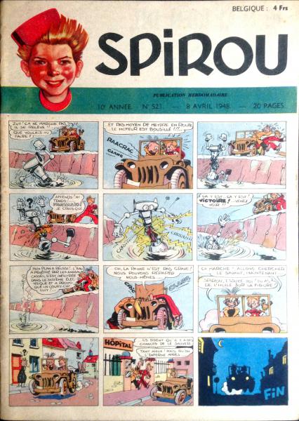 Spirou (journal) # 521 - 