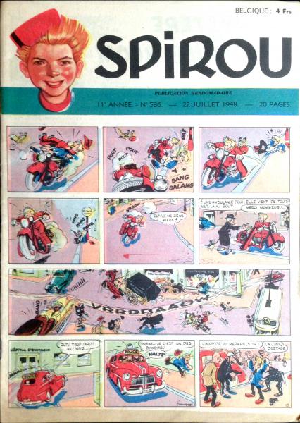 Spirou (journal) # 536 - 