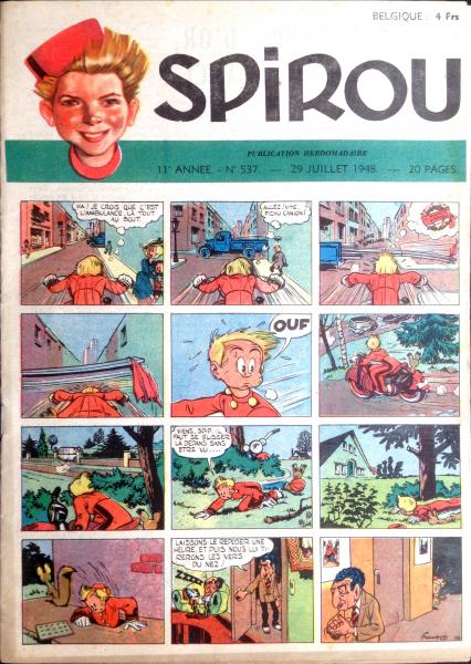 Spirou (journal) # 537 - 
