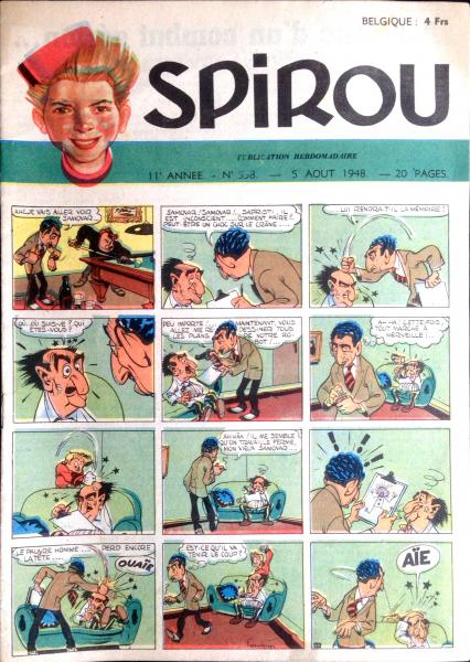 Spirou (journal) # 538 - 