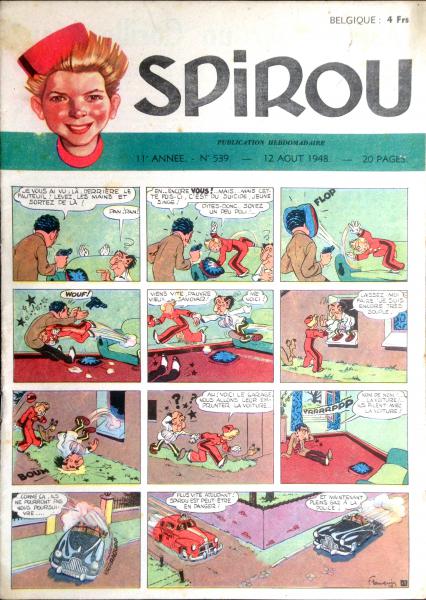Spirou (journal) # 539 - 