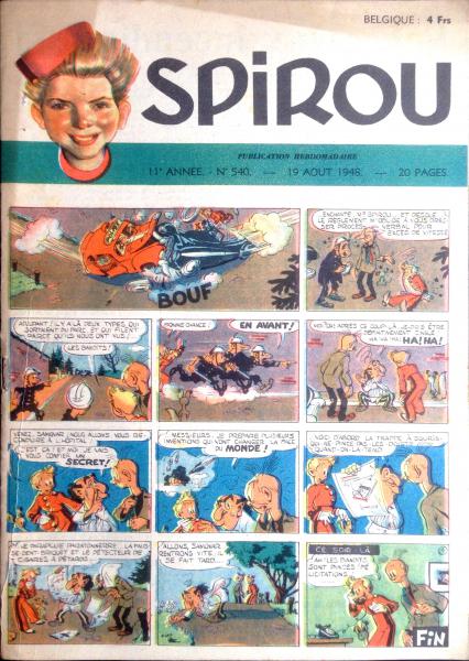 Spirou (journal) # 540 - 