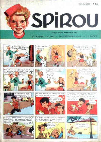 Spirou (journal) # 544 - 