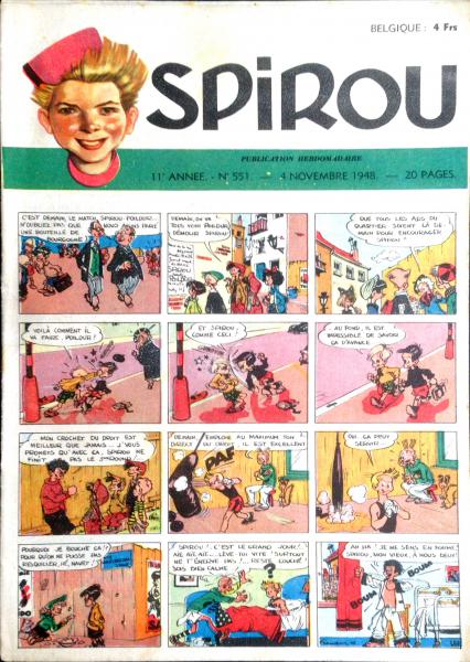 Spirou (journal) # 551 - 