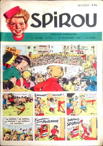 Spirou (journal) # 553 - 