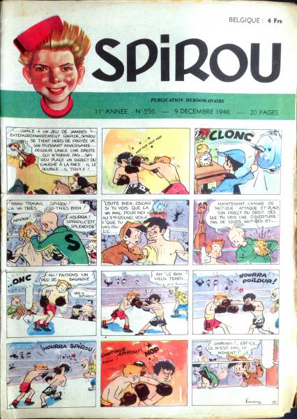 Spirou (journal) # 556 - 