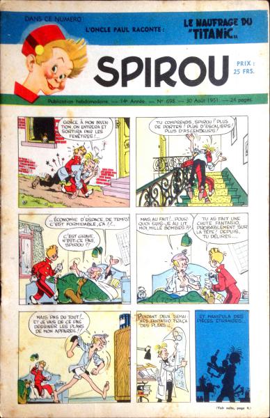 Spirou (journal) # 698 - 
