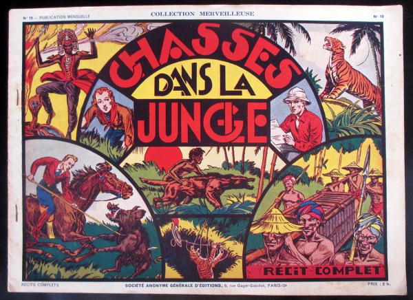 Collection merveilleuse (avant-guerre) # 10 - Chasses dans la jungle